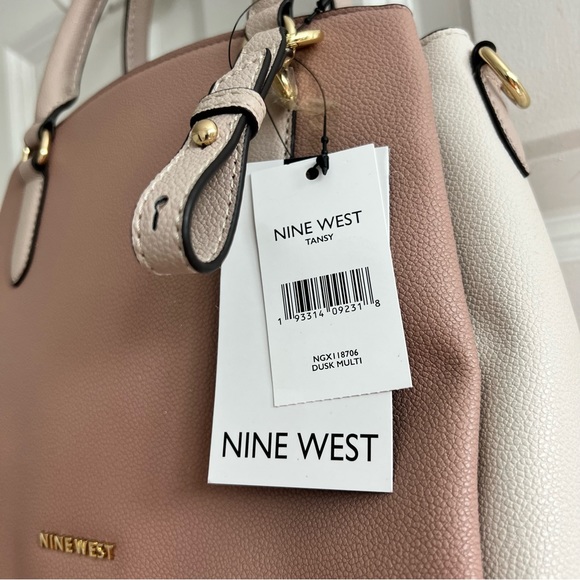 Nine West Tansy Jet Set Satchel Bag - Picture 9 of 13